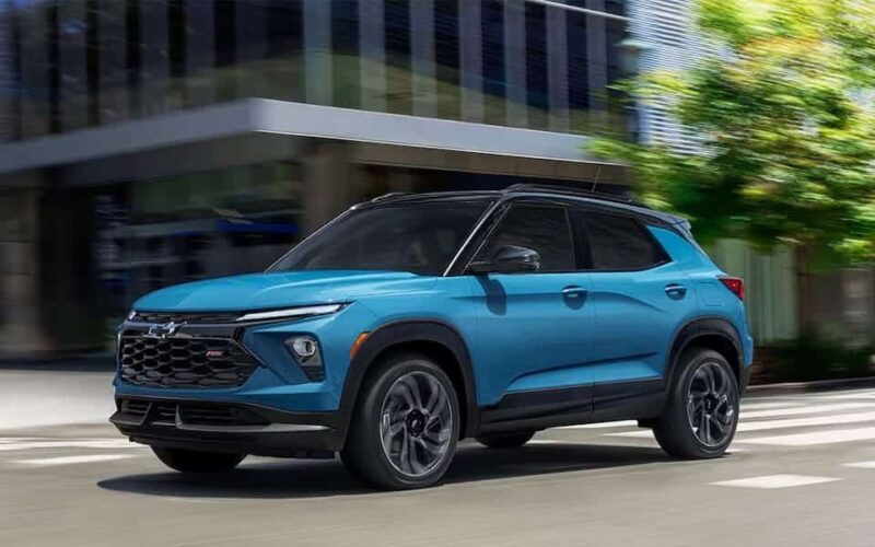 2025 Blue Chevrolet Trailblazer Small Sport SUV
