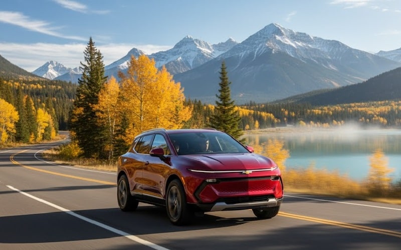 2025 Red Chevrolet Equinox EV