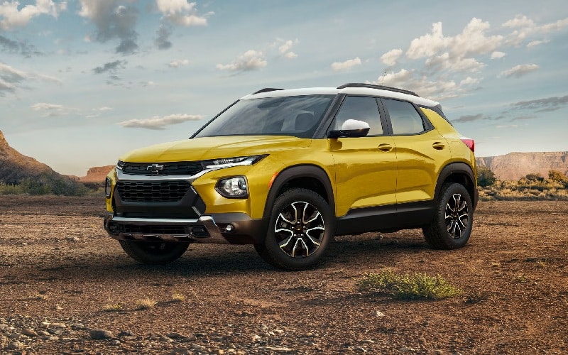 2023 Yellow Chevrolet Trailblazer